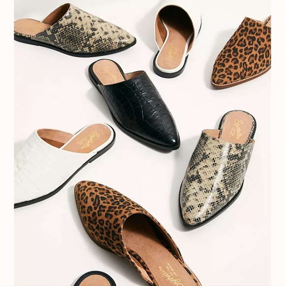 Seychelles Croc Skin Print Mule - Picture 2 of 7